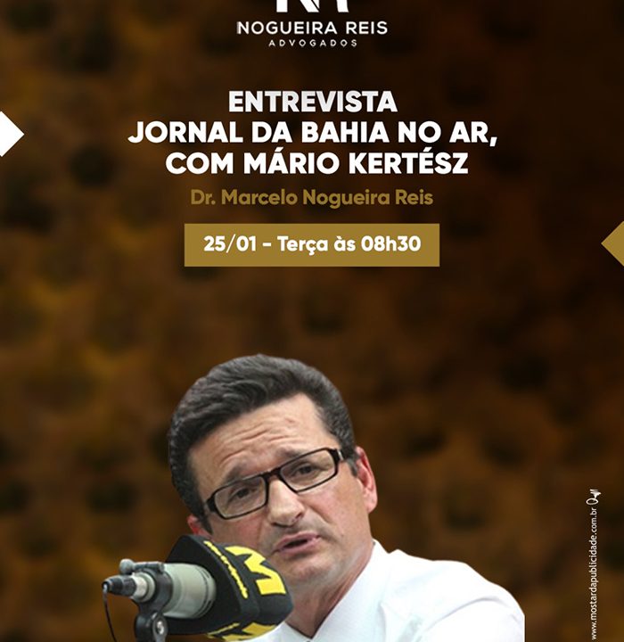Entrevista Jornal da Bahia no Ar, com Mário Kértersz